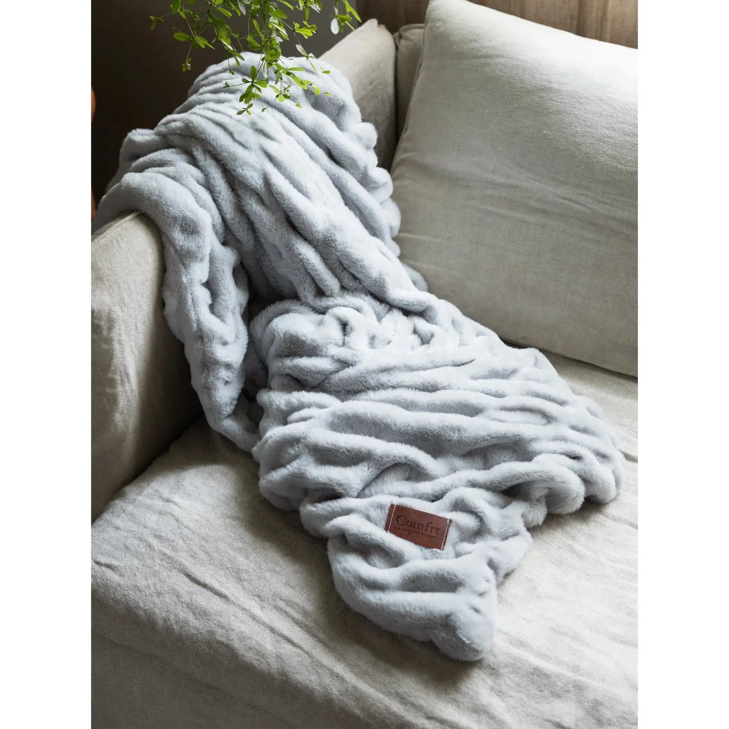 ☁️Dreamer Blanket – Ultra Soft Plush Weighted Blanket for Better Sleep & Relaxation